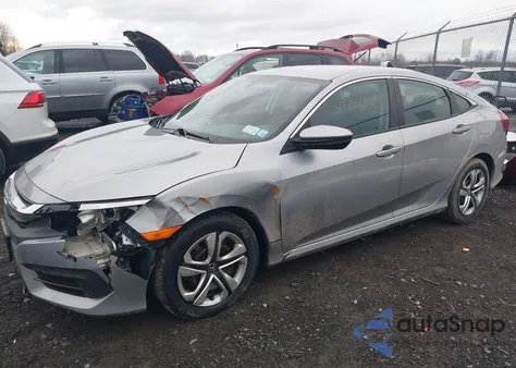 2018 Honda Civic Lx from USA, damaged, VIN 19XFC2F51JE202256